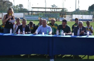 un momento della conferenza di ieri racing club roma (Large)